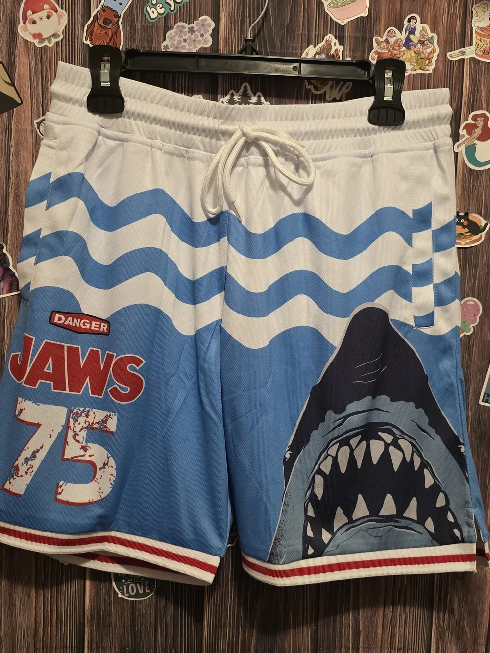 Jaws Graphic Blue short set